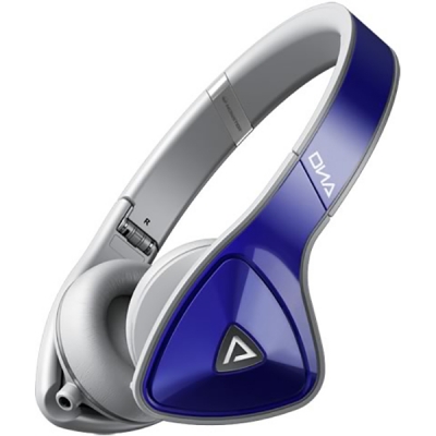  Monster DNA On-Ear Headphones - Cobalt Blue Over Light Grey