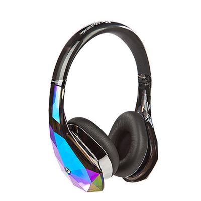  Monster Diamond Tears Edge On-Ear Headphones (Black)