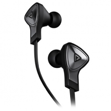  Monster DNA In-Ear Headphones with Apple ControlTalk - Black with Satin Chrome Finish
