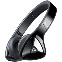  Monster DNA On-Ear Headphones - Black with Satin Chrome/Dark Grey